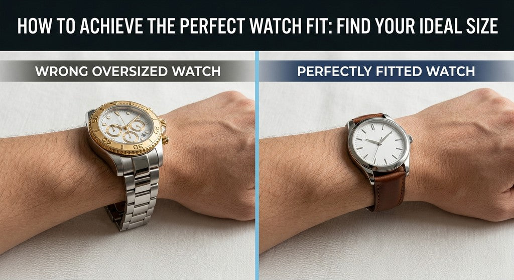 How to Choose the Right Watch Dial Size for Your Wrist (2026 Guide) | Jainxstore