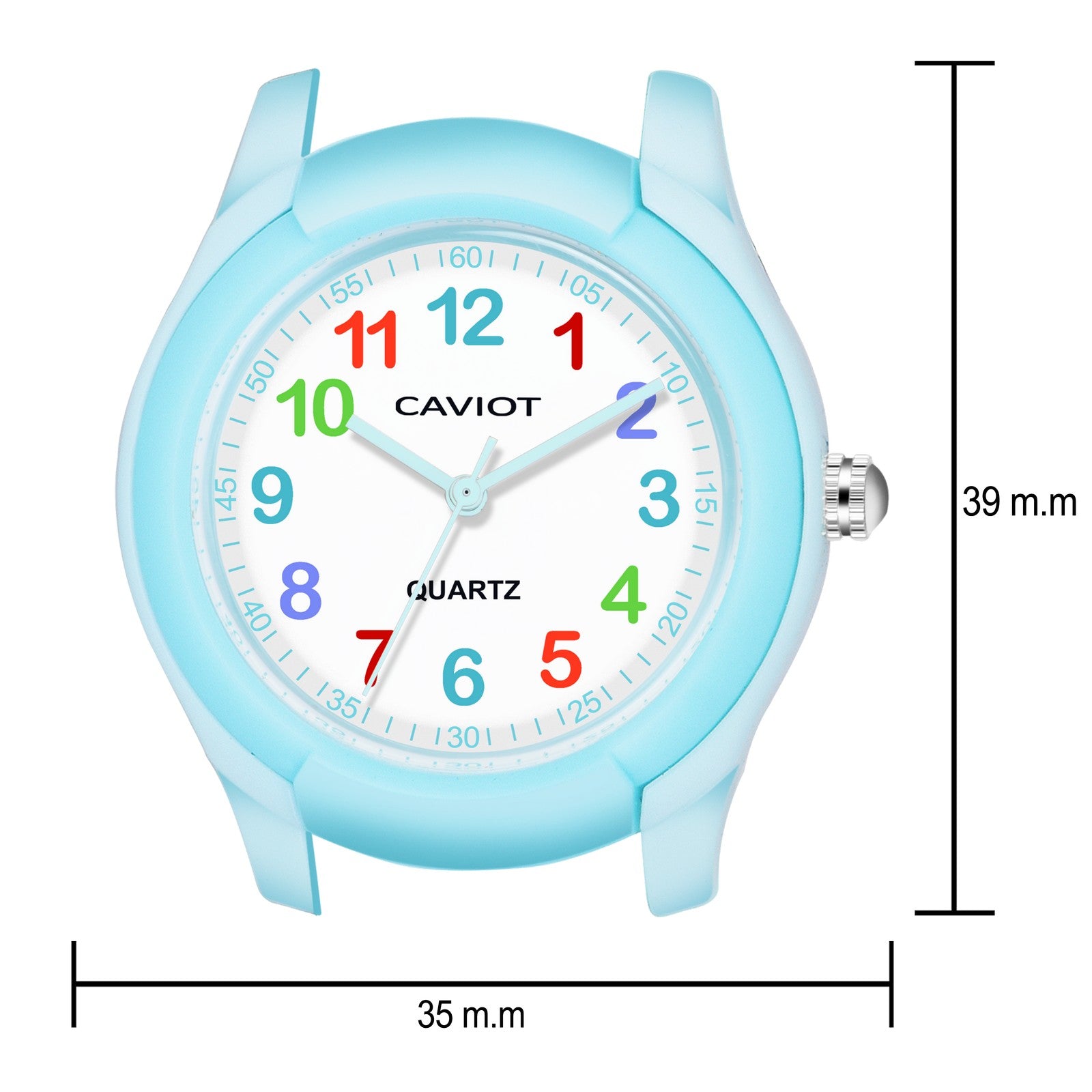 CAVIOT Kids Series Blue Analogue Wrist Watch for Boys and Girls