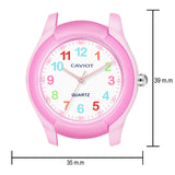 CAVIOT Kids Series Pink Analogue Wrist Watch for Boys and Girls