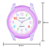 CAVIOT Kids Series Purple Analogue Wrist Watch for Boys and Girls