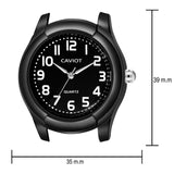 CAVIOT Kids Series Black Analogue Wrist Watch for Boys and Girls