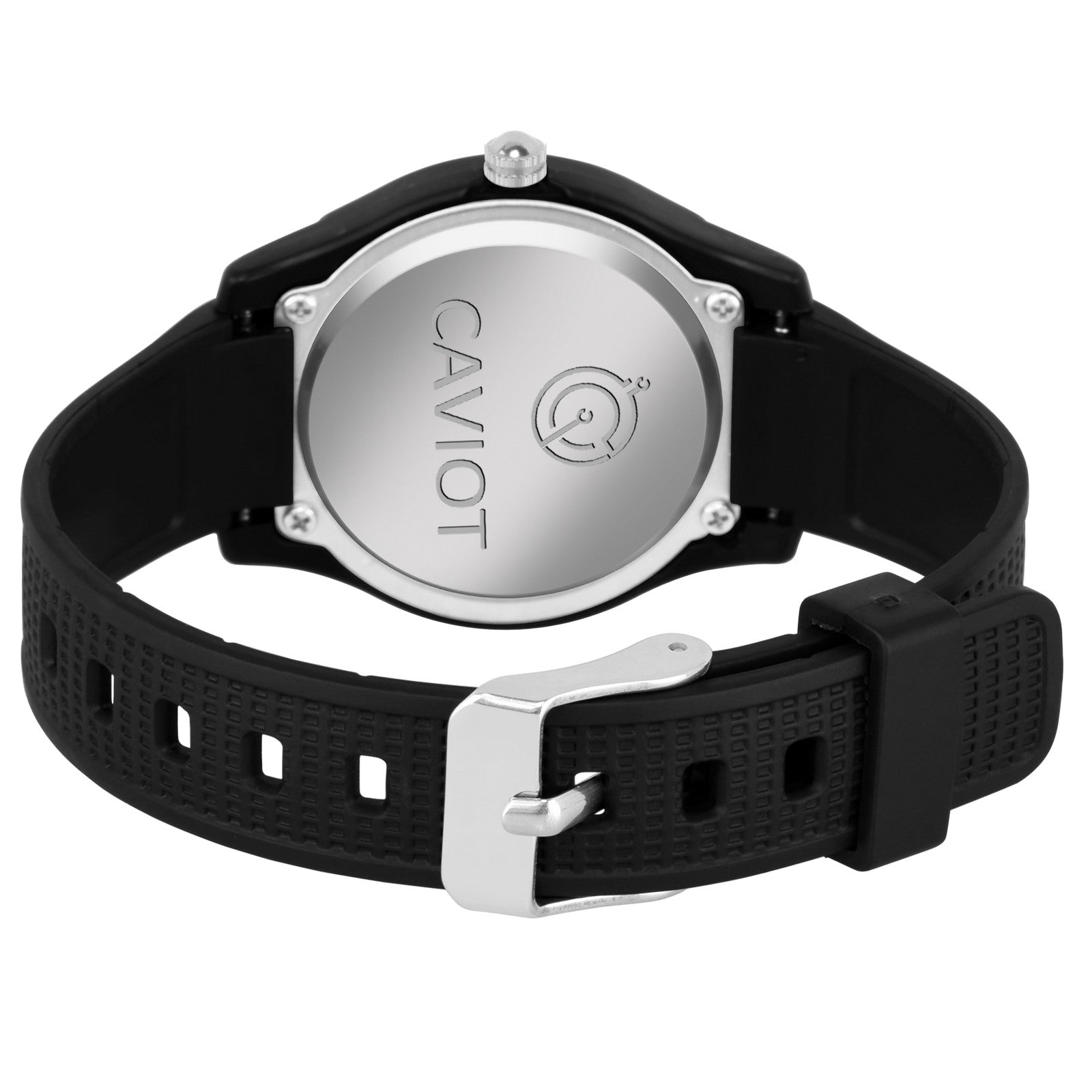 CAVIOT Kids Series Black Analogue Wrist Watch for Boys and Girls