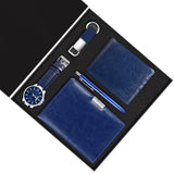 corporate gift set - notebook, keychain, wallet, watch and pen