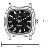 Jainx Black Dial Steel Chain Analog Wrist Watch For Men - JM7157