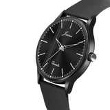 Jainx Black Silicone Band Analog Watch - For Men JM7172
