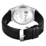 Jainx Black Leather Band Analog Wrist Watch for Men - JM7180 - Jainx Store