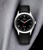 Jainx Black Leather Band Analog Wrist Watch for Men - JM7180 - Jainx Store