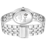 Jainx Green Dial Steel Chain Analog Wrist Watch For Men - JM7194