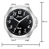 Jainx Black Dial Steel Chain Analog Wrist Watch For Men - JM7199