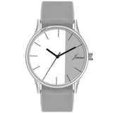 Jainx Multicolor Grey Silicone Band Analog Watch - For Men JM7200