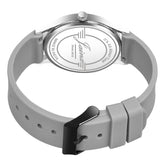 Jainx Multicolor Grey Silicone Band Analog Watch - For Men JM7200
