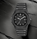 Jainx Black Steel Chain Analog Wrist Watch For Mens - JM7208
