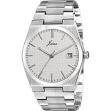 Jainx Silver Date Dial Feature Steel Chain Analog Watch - for Men