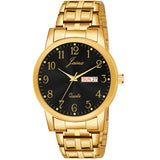 Jainx Premium Day & Date Feature Black Dial Analogue Watch For Men - JM1178 - Jainx Store