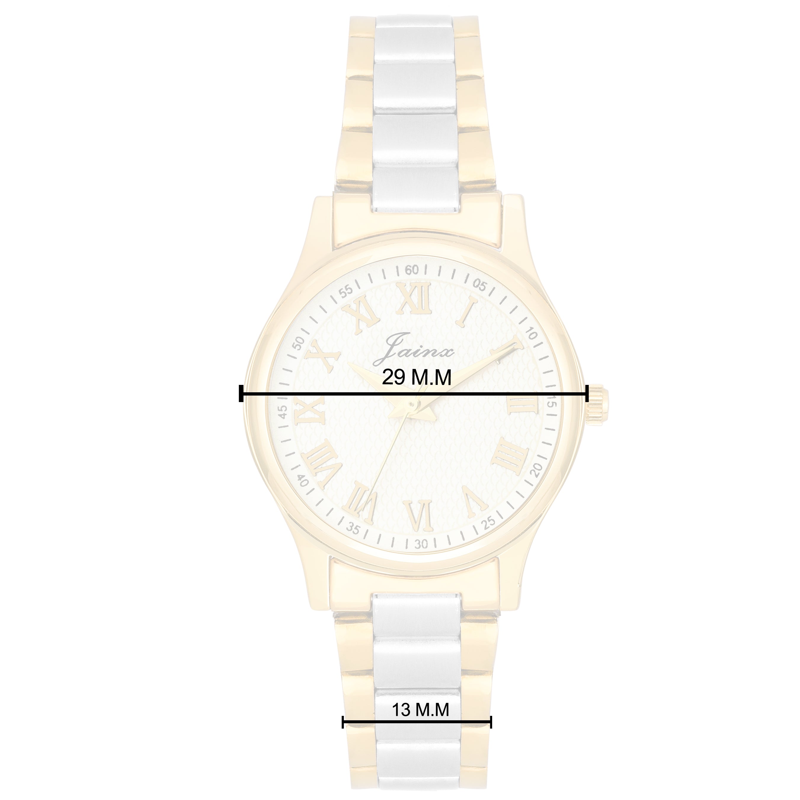 Jainx Premium Golden Analog Watch - For Women JW1201