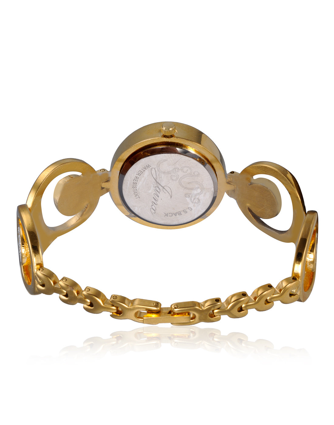 Jainx Princess Bracelet Golden Analog Watch For Women - JW513