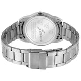 Jainx Black Dial Silver Steel Chain Analog Watch - For Women JW616
