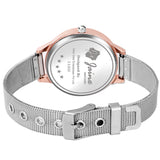 Jainx Black Dial Steel Mesh Chain Analog Watch - For Women JW8511