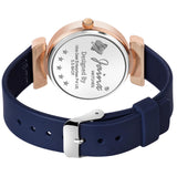 Jainx Blue Dial Silicone Band Analog Wrist Watch For Women - JW8553