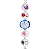 Jainx Mother Of Pearl Dial Bracelet Chain Analog Watch For Women - JW8563