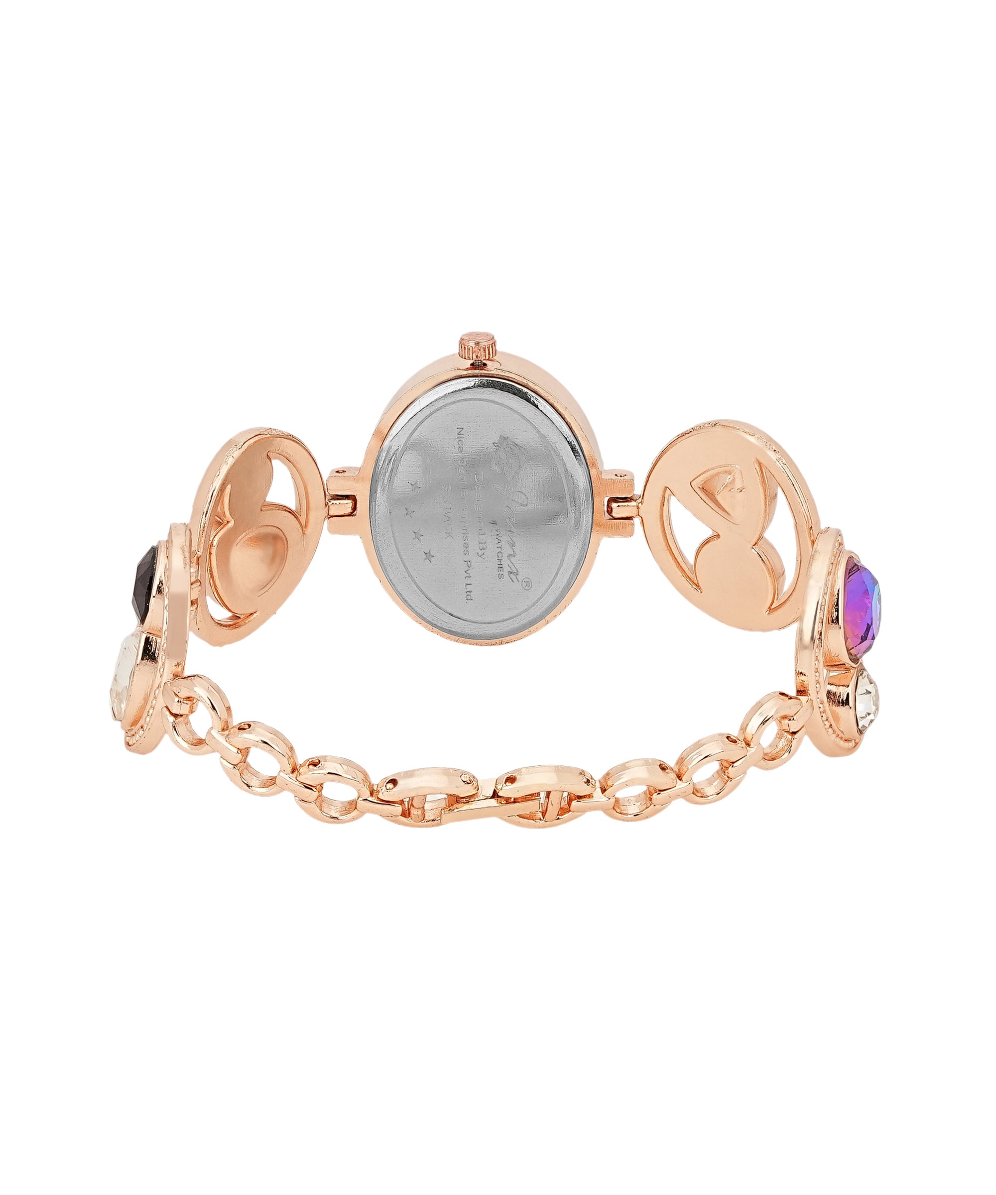 Jainx Mother Of Pearl Dial Bracelet Chain Analog Watch For Women - JW8564