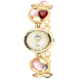 Jainx Mother Of Pearl Dial Bracelet Chain Analog Watch For Women