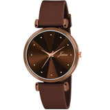 Jainx Green Silicone Band Analog Wrist Watch For Women - JW8576 - Jainx Store