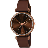 Jainx Green Silicone Band Analog Wrist Watch For Women - JW8576 - Jainx Store