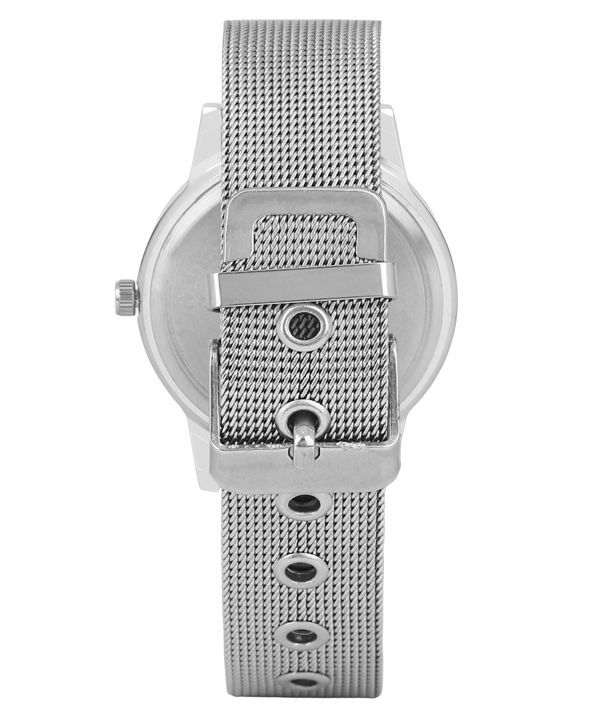 Jainx Black Dial Steel Mesh Chain Analog Watch For Women - JW8597