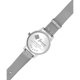 Jainx Black Dial Steel Mesh Chain Analog Watch For Women - JW8597