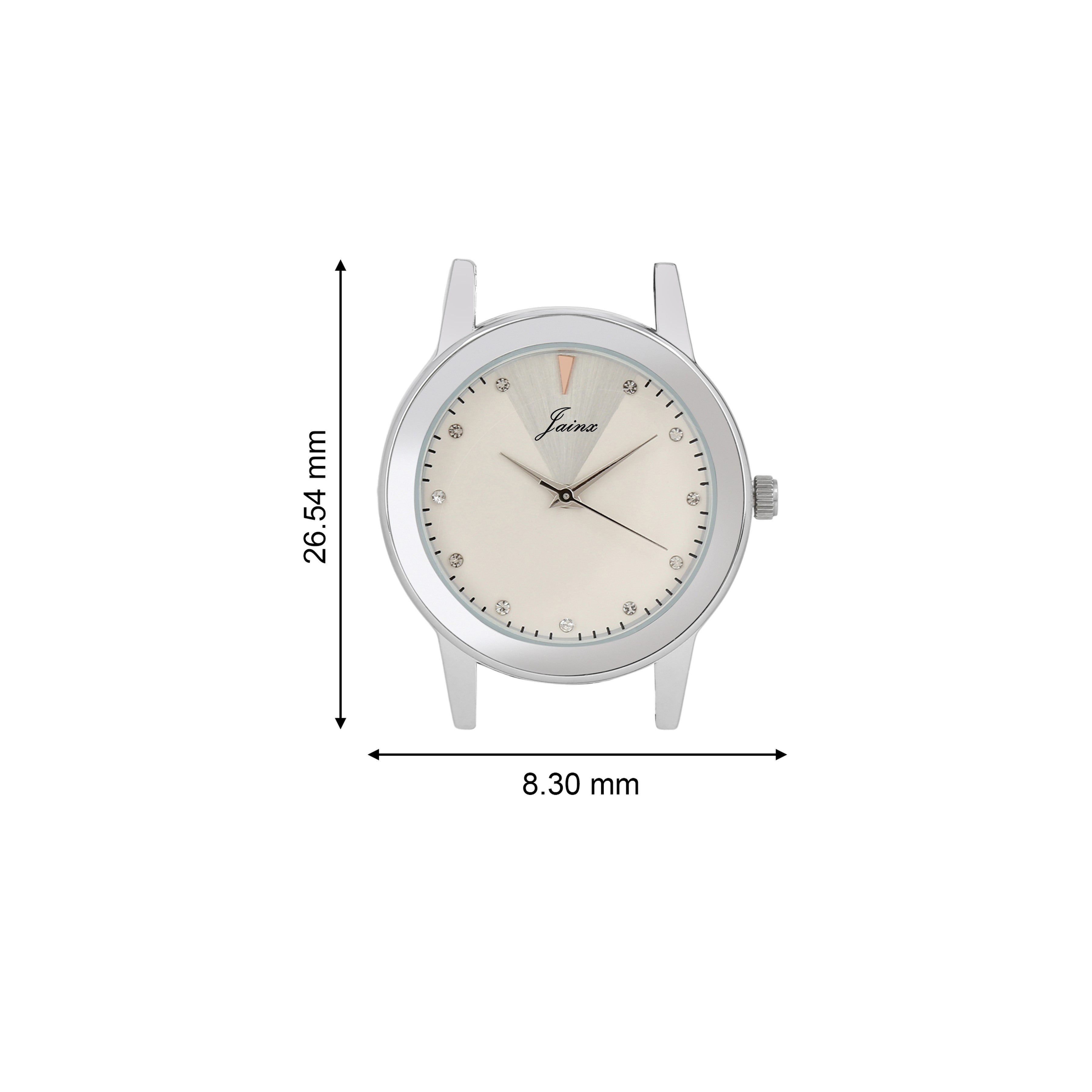 Jainx Silver Steel Mesh Chain Analog Watch - For Women JW8598