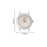 Jainx Silver Steel Mesh Chain Analog Watch - For Women JW8598