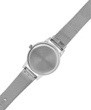 Jainx Pink Dial Steel Mesh Chain Analog Watch - For Women JW8599