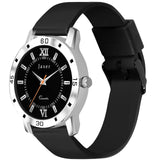 Jaxer Black Dial Silicone Band Analog Wrist Watch For Men And Boys - JXRM2178