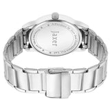 Jaxer Silver Dial Steel Chain Analog Wrist Watch For Men - JXRM2182