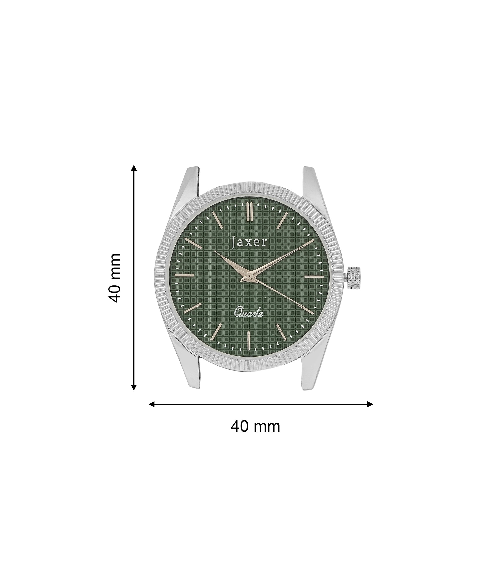 Jaxer Green Dial Steel Chain Analog Wrist Watch for Men - JXRM2193 - Jainx Store