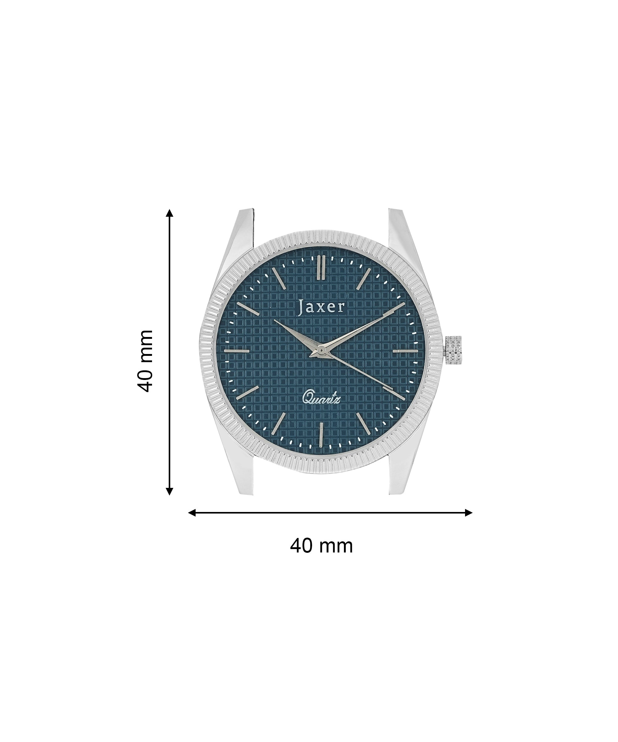 Jaxer Blue Dial Steel Chain Analog Wrist Watch for Men - JXRM2196 - Jainx Store