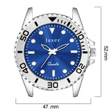Jaxer Blue Dial Steel Chain Analog Wrist Watch For Men - JXRM2198