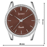 Jaxer Brown Silicone Band Analog Wrist Watch For Men And Boys - JXRM2200