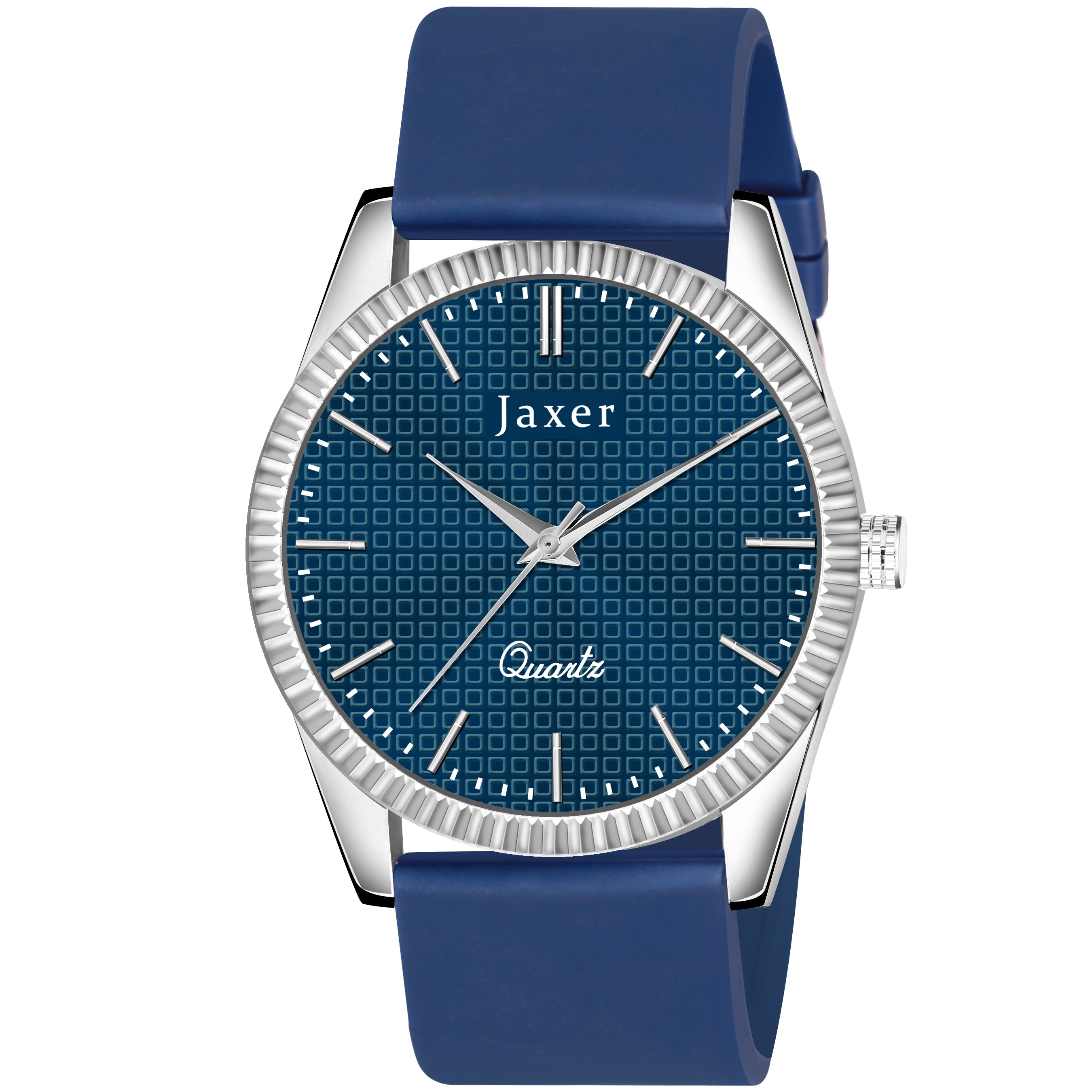 Jaxer Blue Silicone Band Analog Wrist Watch For Men And Boys - JXRM2202