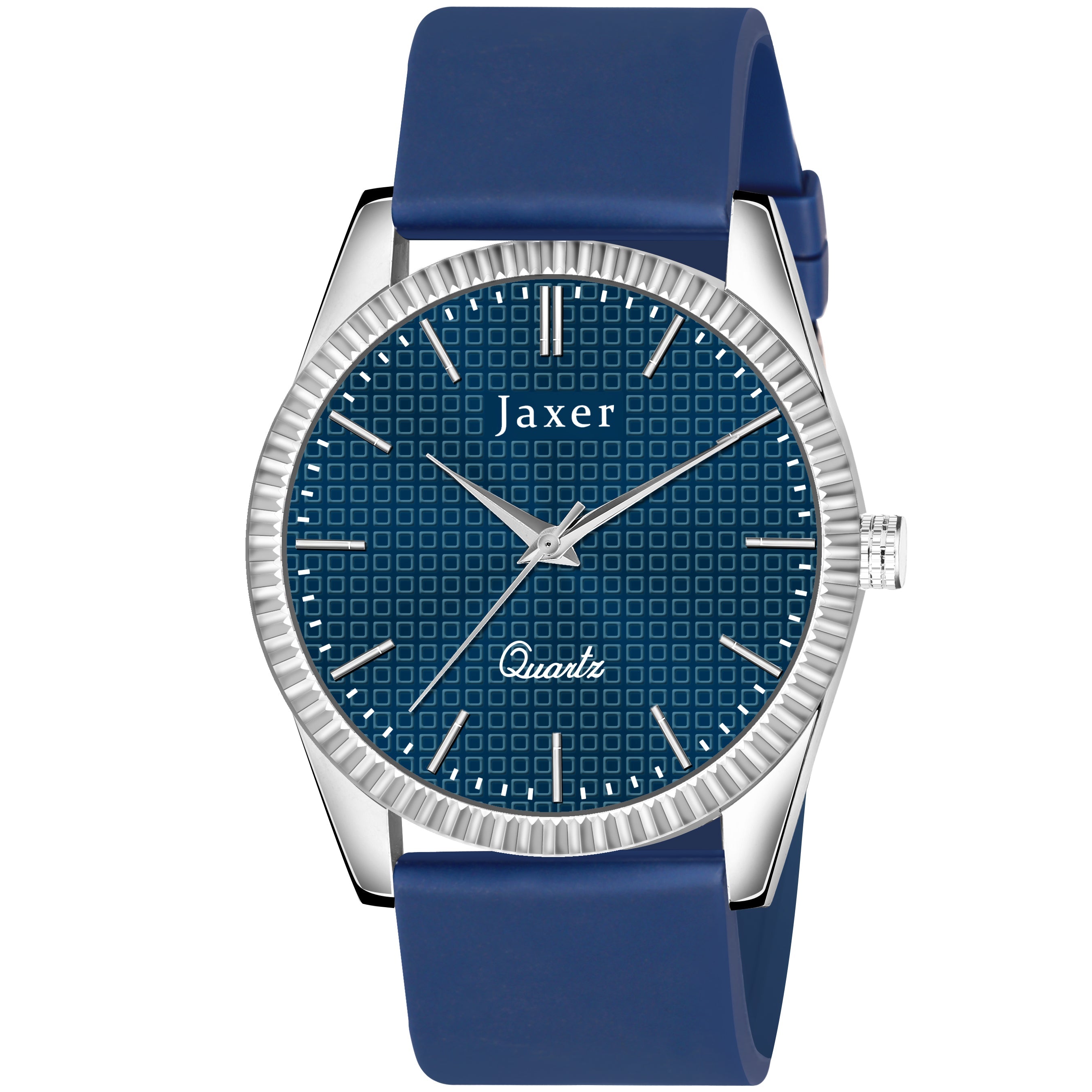 Jaxer Blue Silicone Band Analog Wrist Watch For Men And Boys - JXRM2202
