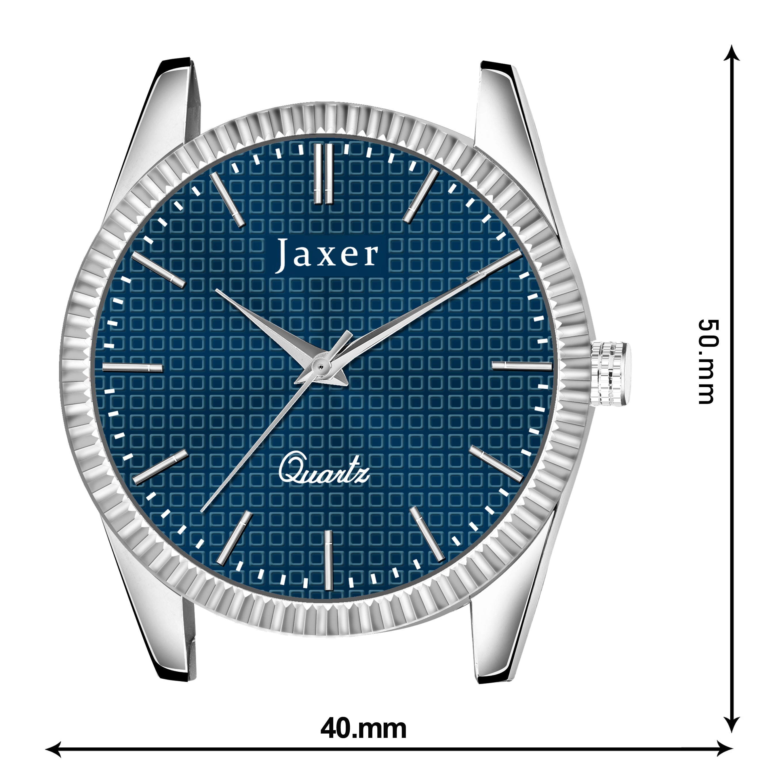 Jaxer Blue Silicone Band Analog Wrist Watch For Men And Boys - JXRM2202