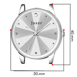 Jaxer Grey Leather Strap Analog Wrist Watch For Women - JXRW2575
