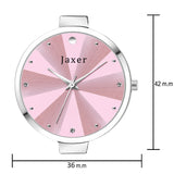 Jaxer Pink Dial Steel Chain Analog Wrist Watch For Women - JXRW2581