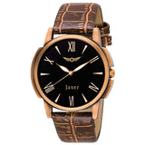 Jaxer Belt, Wallet & Watch Combo  (Brown) - JXBWC3005