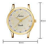 Premium Golden Chain Analog Watch - For Women JW1209 - Jainx Store