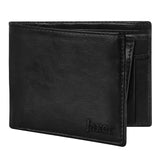 Men Casual, Formal, Evening/Party Black Artificial Leather Wallet  (3 Card Slots)