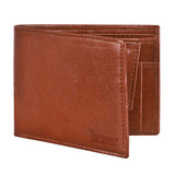 Men Casual, Formal, Evening/Party Brown Artificial Leather Wallet  (3 Card Slots)