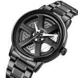 White and Black Dial gyro watch for men