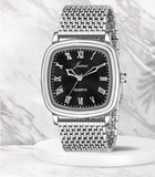 Jainx Black Dial Steel Chain Analog Wrist Watch for Men - JM7157